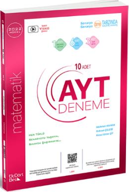 Üçdörtbeş AYT Matematik 10 Deneme