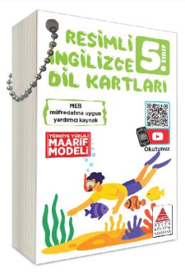 5. Sınıf Resimli İngilizce Dil Kartları