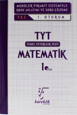 Karekök YKS TYT 1. Oturum Matematik 1. Kitap