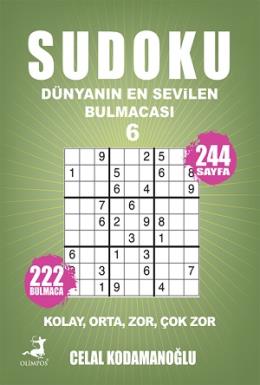 Sudoku Kolay-Orta-Zor-Çok Zor-6