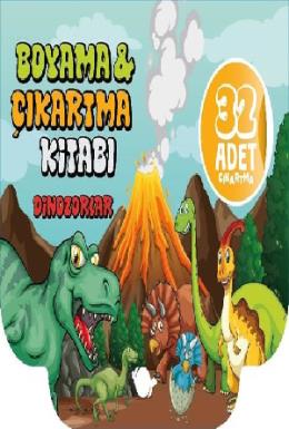 Dinozorlar Boyama Ve Çıkartma Kitabı Boyama Ve Çıkartma Kitabı