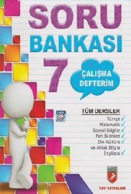 Tay Yayınları 7. Sınıf Tüm Dersler Soru Bankası Çalışma Defterim