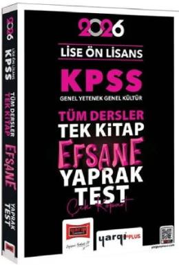 Yargı 2026 KPSS Lise Ön Lisans Efsane Yaprak Test