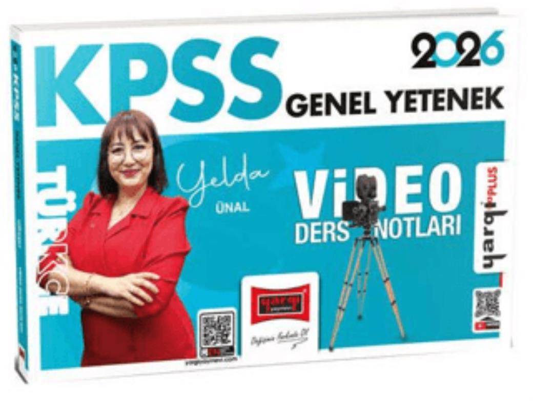 Yargı 2026 KPSS Genel Yetenek Türkçe Video Ders Notları