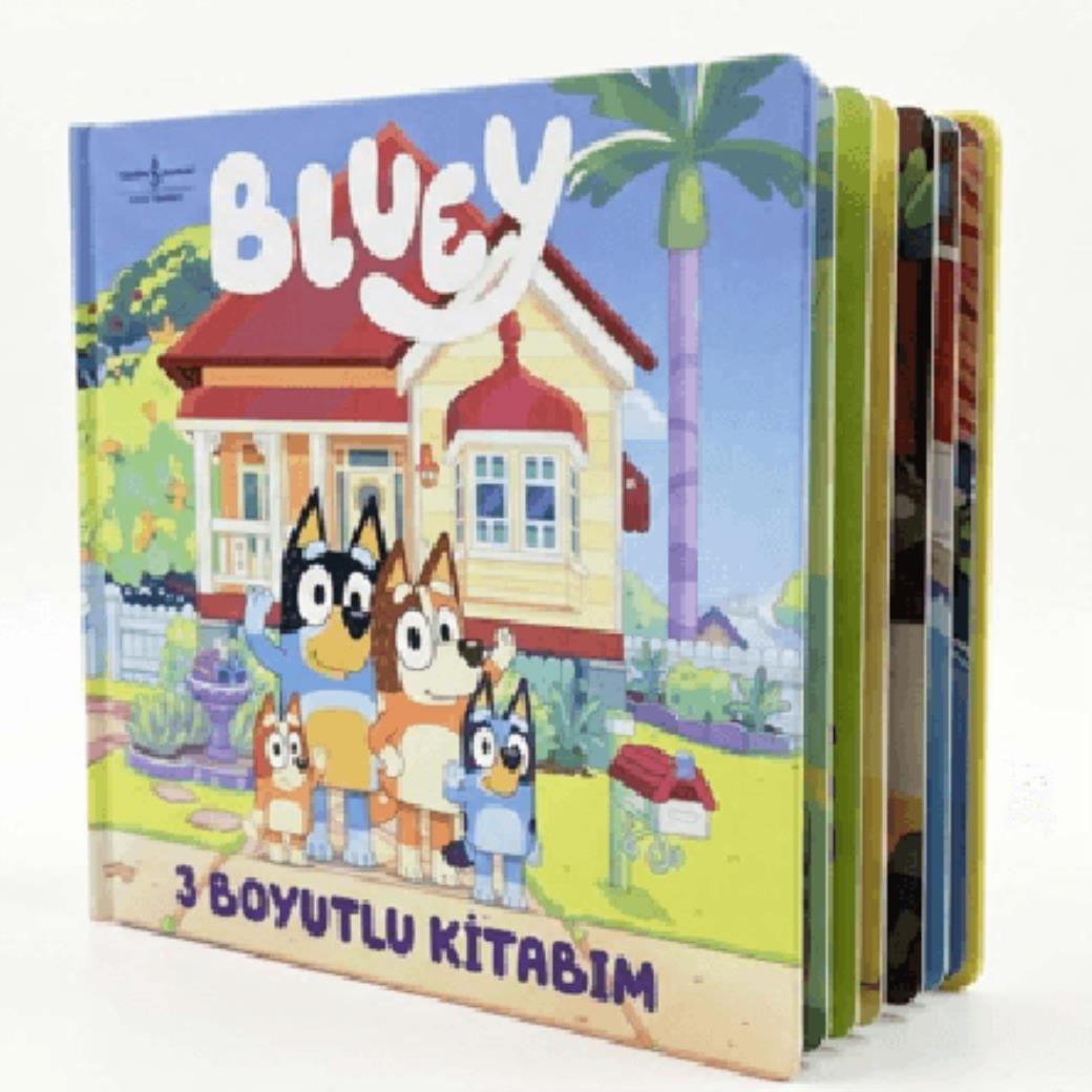 Bluey 3 Boyutlu Kitabım (Ciltli)