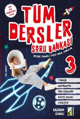 Damla Yayınevi 3 Sınıf Tüm Dersler Soru Bankası