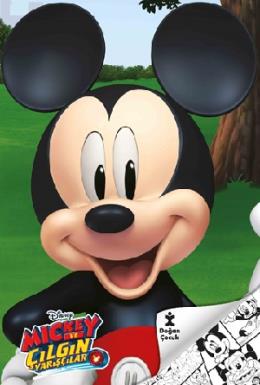 Disney Mickey Yarışları Boyama Kitabı