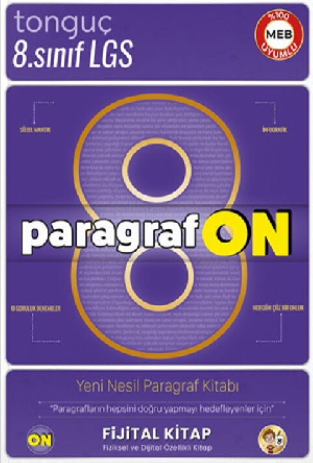Tonguç 8.Sınıf LGS ParagrafON Soru Bankası