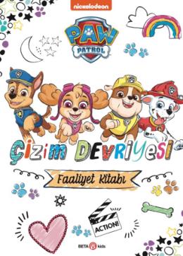 PAW Patrol Çizim Devriyesi Boyama Kitabı