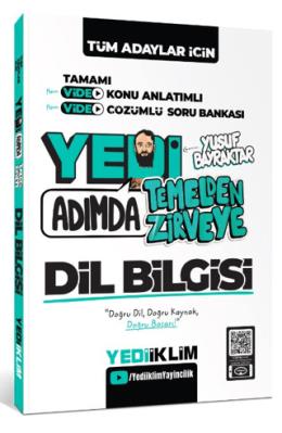 Yediiklim Tüm Adaylar İçin Yedi Adımda Temelden Zirveye Dil Bilgisi Video Konu Anlatımlı Video Çözüm