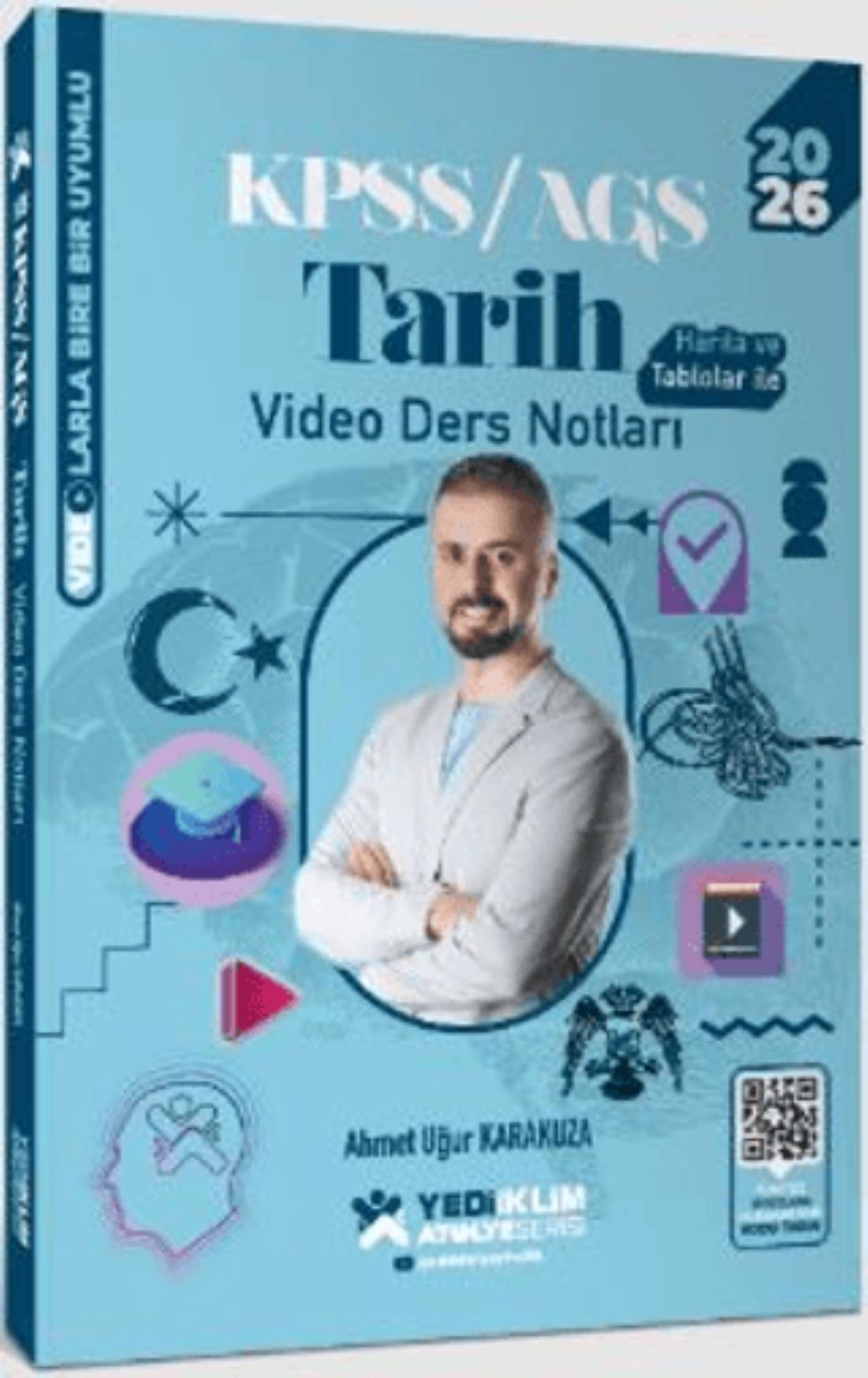 Yediiklim 2026 KPSS Genel Kültür Atölye Tarih Video Ders Notları