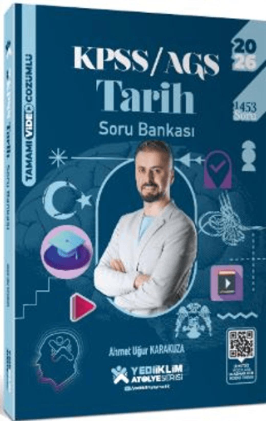 Yediiklim 2026 KPSS Genel Kültür Atölye Tarih Tamamı Video Çözümlü Soru Bankası