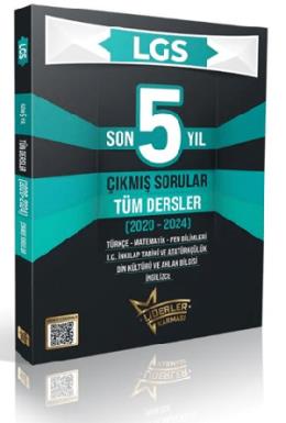 Liderler Karması LGS Son 5 Yıl Tüm Dersler Çıkmış Sorular