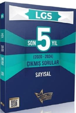 Liderler Karması LGS Sayısal Son 5 Yıl Çıkmış Sorular Çözümlü