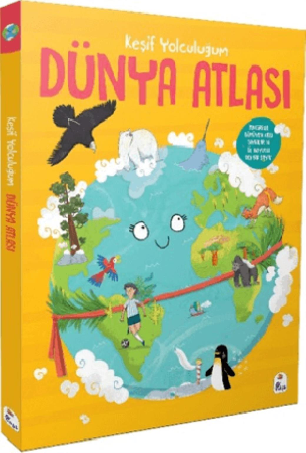 Keşif Yolculuğum Dünya Atlası (Ciltli)