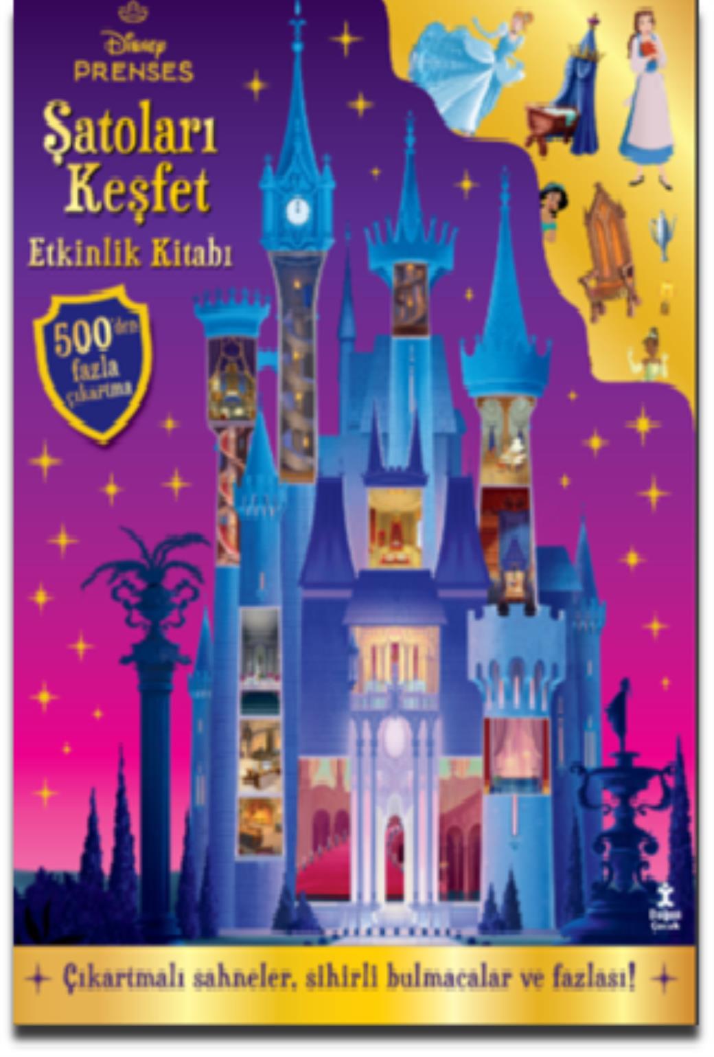 Disney Prenses Şatoları Keşfet Etkinlik Kitabı