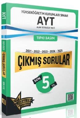 Liderler Karması AYT Son 5 Yıl Çıkmış Sorular (2021-2025)