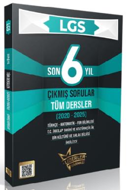 Liderler Karması LGS Son 6 Yıl Tüm Dersler Çıkmış Sorular
