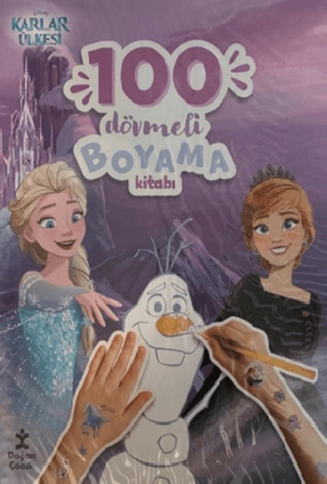 Disney Karlar Ülkesi 100 Dövmeli Boyama Kitabı