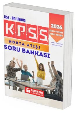 Teorem 2026 KPSS Lise Ön Lisans GYGK  Nokta Atışı Soru Bankası