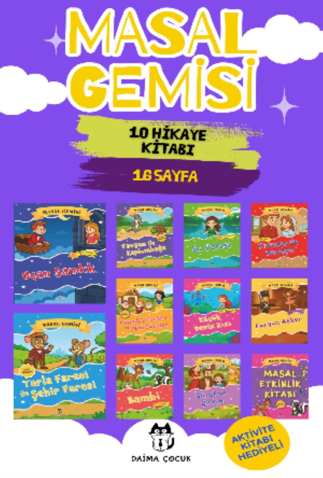 Masal Gemisi (10 Kitap Takım)