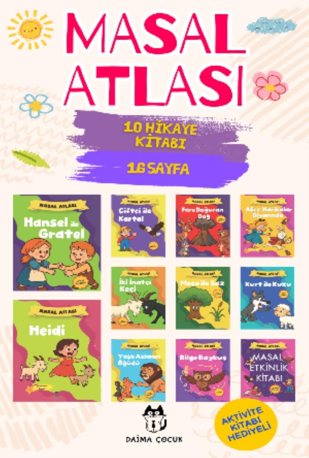 Masal Atlası (10 Kitap Takım)