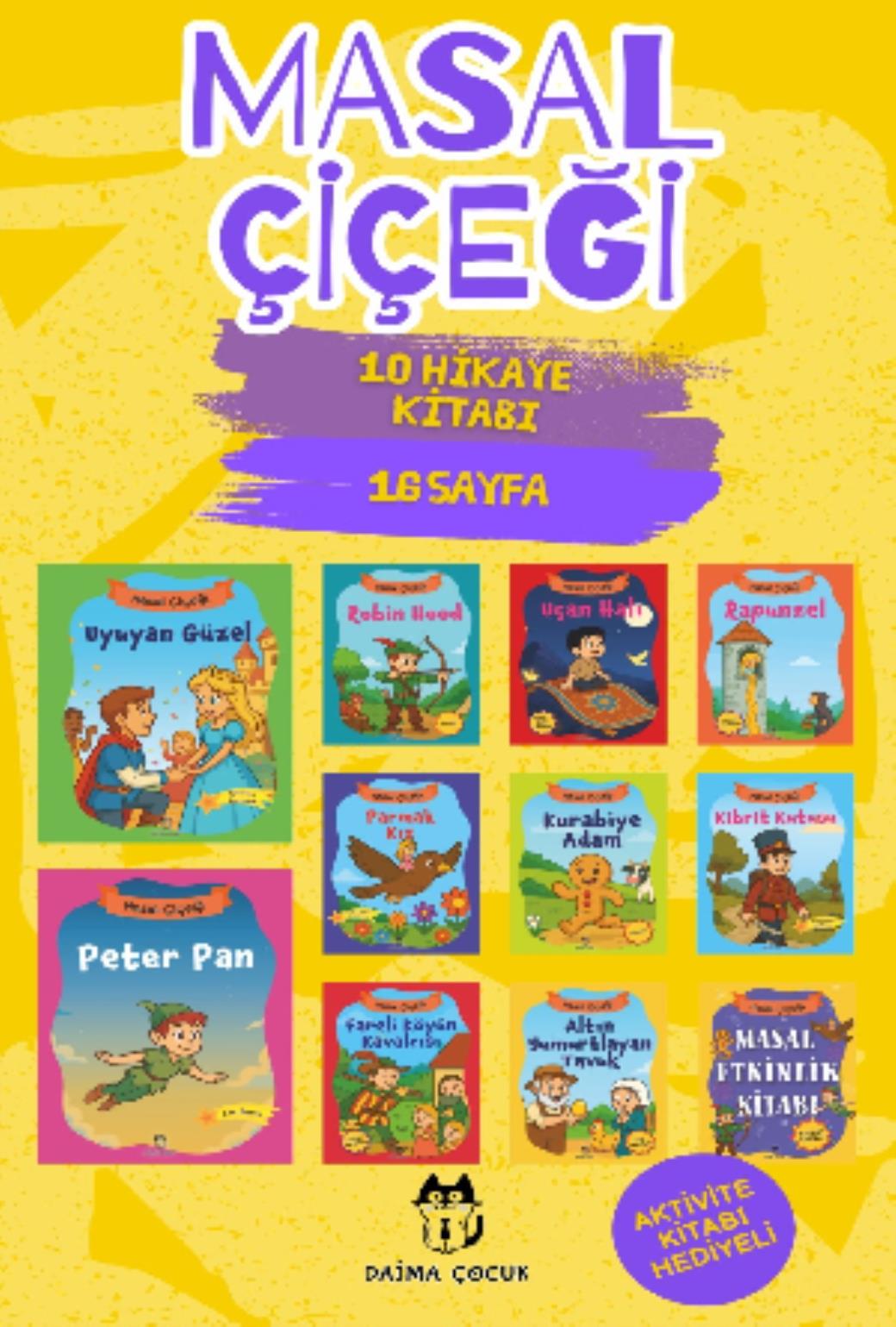 Masal Çiçeği (10 Kitap Takım)