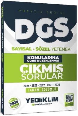 Yediiklim 2026 DGS Prestij Serisi Sözel Yetenek Tamamı Çözümlü Soru Bankası
