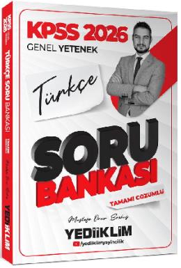 Yediiklim 2026 KPSS GY Türkçe Soru Bankası