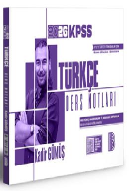 Benim Hocam 2026 KPSS Türkçe Ders Notları