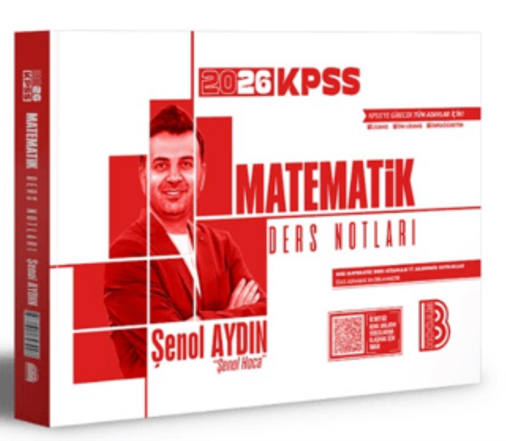 Benim Hocam 2026 KPSS Matematik Ders Notları