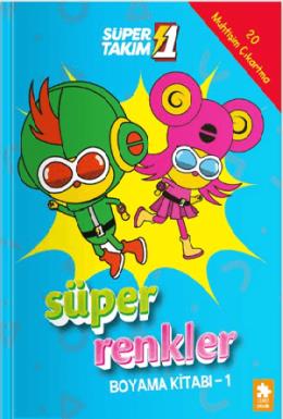 Süper 1 Takım Süper Renkler Boya 1