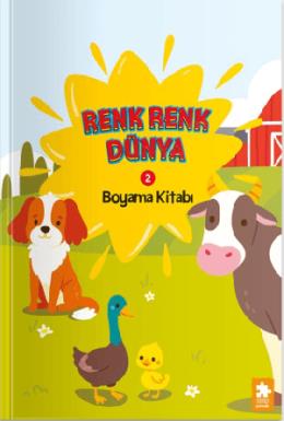 Renk Renk Dünya Boyama Kitabı 2