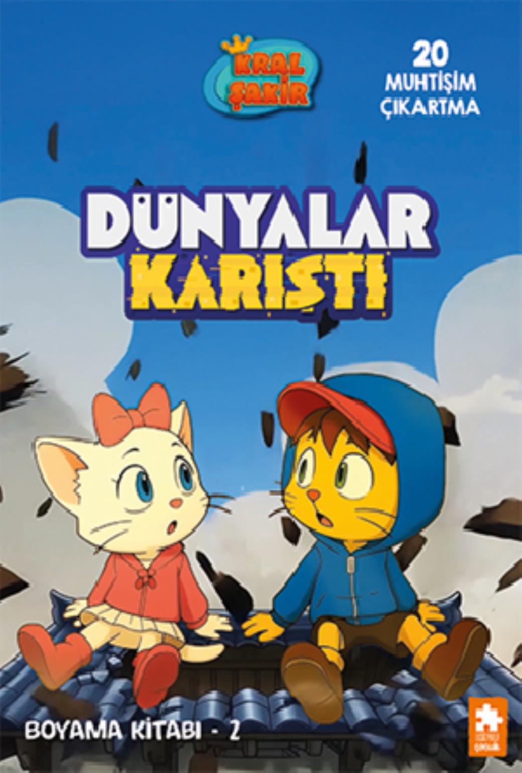Kral Şakir Dünyalar Karıştı Boyama Kitabı 2