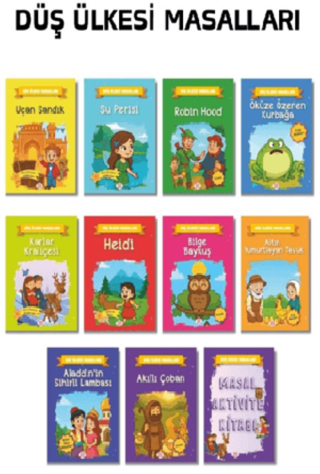 Düş Ülkesi Masalları Seti (10 Kitap +1 Aktivite Takım)