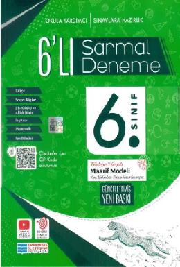 Evrensel 6.Sınıf Sarmal 6lı Deneme
