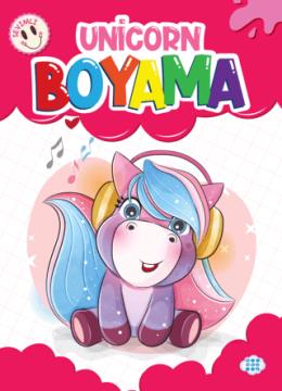 Sevimli Unicorn Boyama