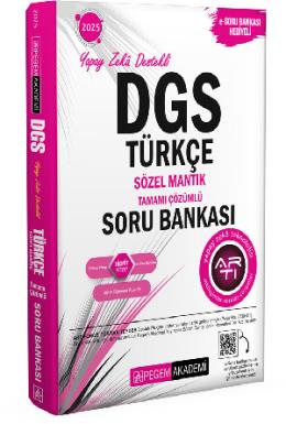 2025 DGS Türkçe Sözel Mantık Soru Bankası