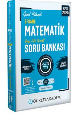 2025 KPSS Genel Yetenek Efsane Matematik Soru Bankası (İADESİZ)