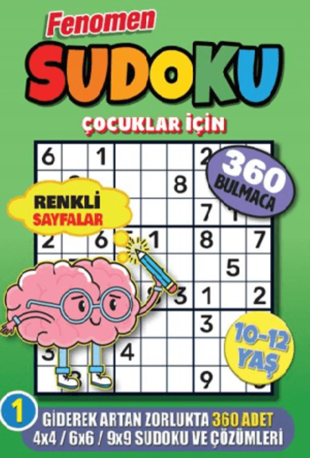 Fenomen Çocuklar İçin Sudoku 10 12 Yaş