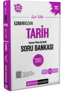 Pegem 2026 KPSS GYGK Ezberbozan Tarih Soru Bankası