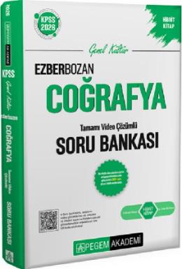 Pegem 2026 KPSS GYGK Ezberbozan Coğrafya Soru Bankası