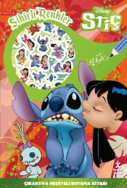 Disney Stiç Sihirli Renkler Çıkartma Hediyeli Boyama Kitabı