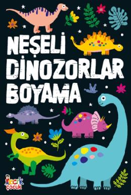 Neşeli Dinozorlar Boyama