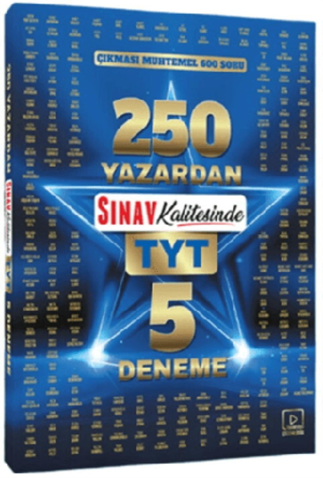 Sınav TYT 250 Yazardan Sınav Kalitesinde 5 Deneme
