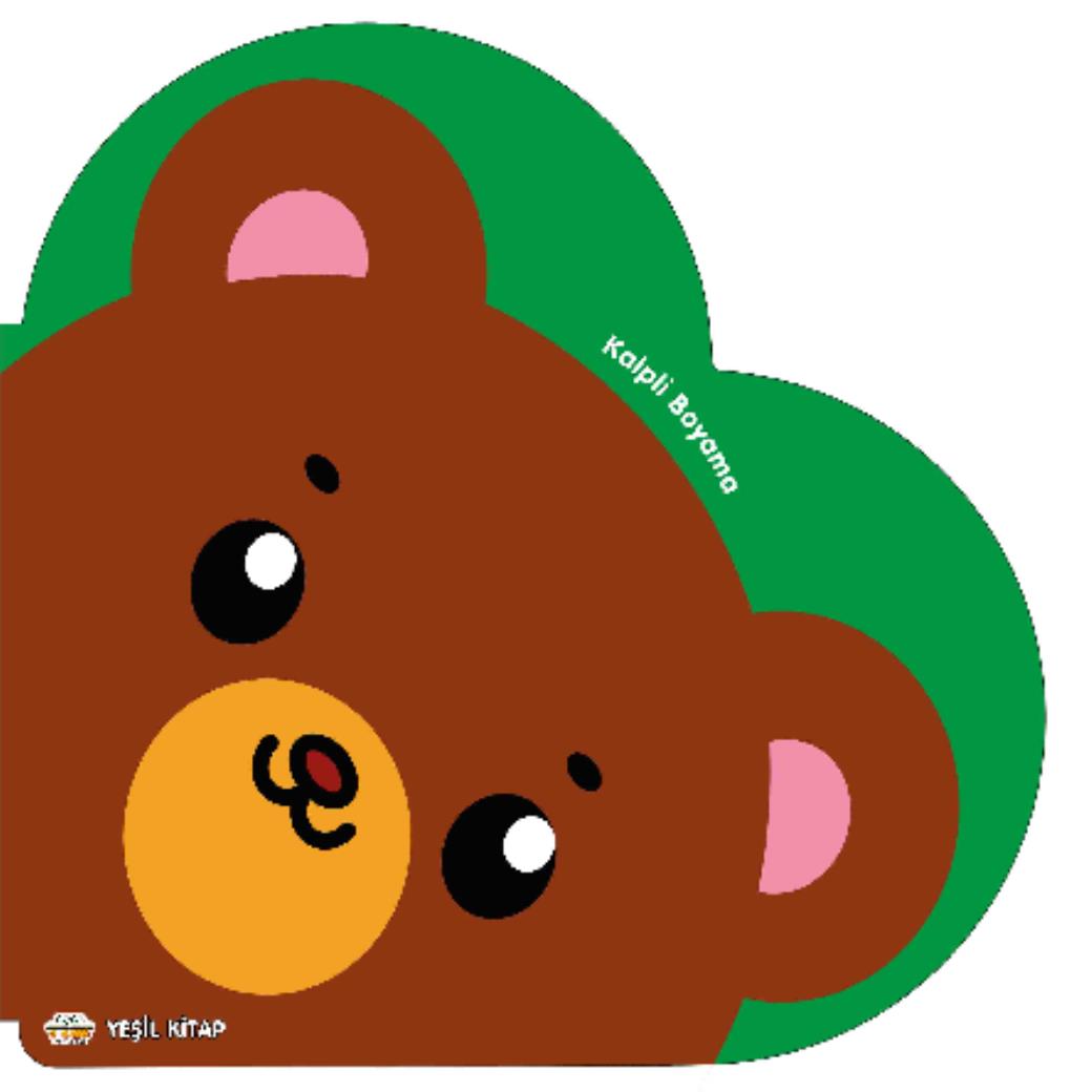 Kalpli Boyama Yeşil Kitap