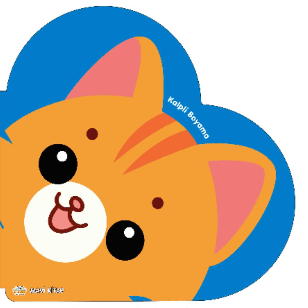 Kalpli Boyama Mavi Kitap