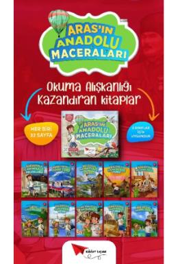 2 Sınıf Arasın Anadolu Maceraları (10 Kitap)