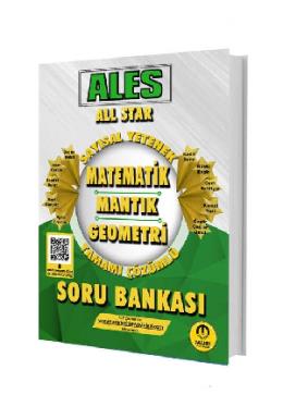 Tasarı 2025 ALES All Star Sayısal Yetenek Matematik Mantık Geometri Soru Bankası