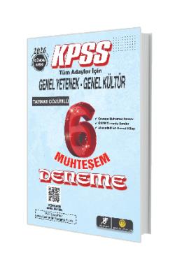 Tasarı 2026 KPSS GKGY 6 Muhteşem Deneme